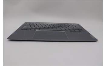 Lenovo 5CB1P00595 C-Cover with keyboard, Spanish, Luna Grey, Backlight, UK