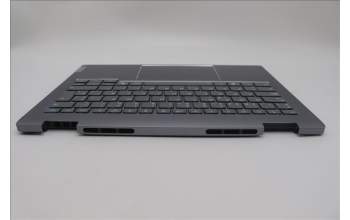 Lenovo 5CB1P00595 C-Cover with keyboard, Spanish, Luna Grey, Backlight, UK