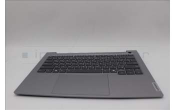 Lenovo 5CB1P00812 C-Cover with keyboard, Arabic, Arctic Grey, Backlight, US