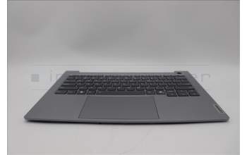 Lenovo 5CB1P00817 C-Cover with keyboard, English, Arctic Grey, Backlight, US