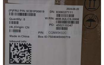 Lenovo 5CB1P00819 Tastatur inkl. Topcase ASM_FRA W21MR AG BL H