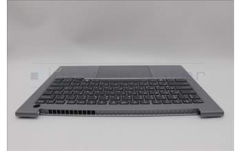 Lenovo 5CB1P00841 C-Cover with keyboard, Ukraine, Arctic Grey, Backlight, US