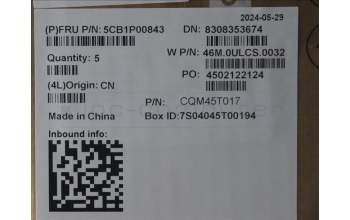 Lenovo 5CB1P00843 Tastatur inkl. Topcase ASM_ARA W21MR AG H