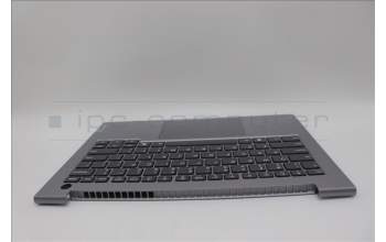 Lenovo 5CB1P00849 C-Cover with keyboard, English, Arctic Grey, US