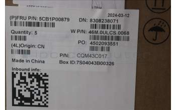 Lenovo 5CB1P00879 Tastatur inkl. Topcase ASM_EURO ENGW21MRAGBL U