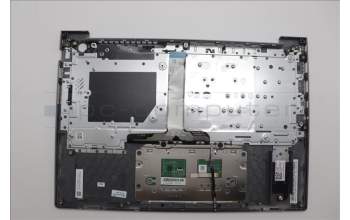 Lenovo 5CB1P00880 C-Cover with keyboard, French, Arctic Grey, Backlight, US