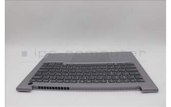 Lenovo 5CB1P00884 C-Cover with keyboard,Greek,Arctic Grey,Backlight