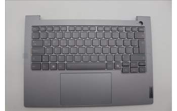 Lenovo 5CB1P00887 C-Cover with keyboard,Icelandic,Arctic Grey,Backlight