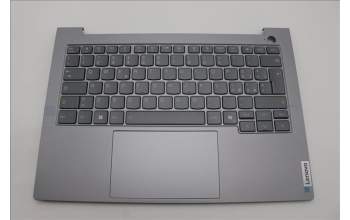 Lenovo 5CB1P00888 C-Cover with keyboard,Italian,Arctic Grey,Backlight