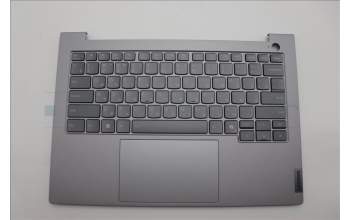 Lenovo 5CB1P00894 C-Cover with keyboard,Russian,Arctic Grey,Backlight