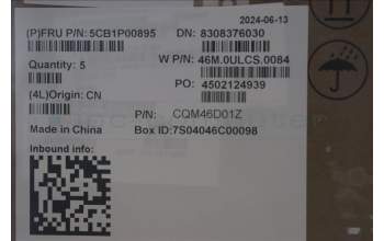 Lenovo 5CB1P00895 Tastatur inkl. Topcase ASM_SLV W21MR AG BL U