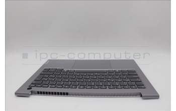 Lenovo 5CB1P00895 C-Cover with keyboard, Slovenian, Arctic Grey, Backlight, UK