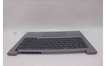 Lenovo 5CB1P00910 C-Cover with keyboard, English, Arctic Grey, US
