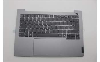 Lenovo 5CB1P00911 C-Cover with keyboard,French,Arctic Grey