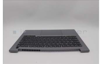 Lenovo 5CB1P00932 C-Cover with keyboard, UK English, Arctic Grey, UK