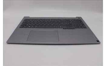 Lenovo 5CB1P00938 C-Cover with keyboard, Czech Slovakian, Arctic Grey, Backlight, UK
