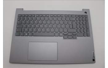 Lenovo 5CB1P00941 C-Cover with keyboard, French, Arctic Grey, Backlight, US