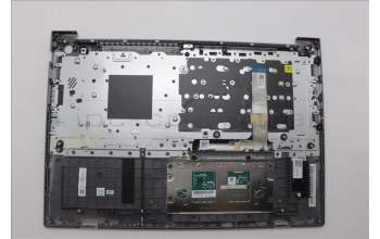 Lenovo 5CB1P00945 C-Cover with keyboard, Greek, Arctic Grey, Backlight, US