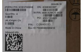 Lenovo 5CB1P00958 C-Cover with keyboard,Switzerland,Arctic Grey,Backlight