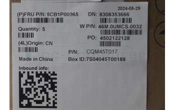 Lenovo 5CB1P00965 Tastatur inkl. Topcase ASM_ARA W21MS AG H
