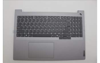 Lenovo 5CB1P00971 C-Cover with keyboard,English,Arctic Grey
