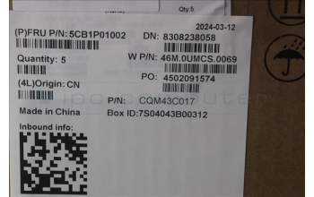 Lenovo 5CB1P01002 Tastatur inkl. Topcase ASM_FRA W21MS AG BL U