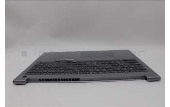 Lenovo 5CB1P01006 C-Cover with keyboard, Greek, Arctic Grey, Backlight, US