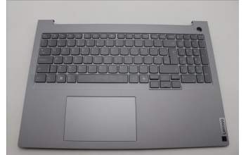 Lenovo 5CB1P01062 C-Cover with keyboard,UK English,Arctic Grey,Backlight
