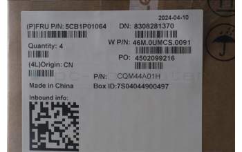 Lenovo 5CB1P01064 Tastatur inkl. Topcase ASM_UKR W21MS AG BL U