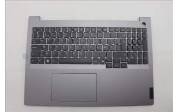 Lenovo 5CB1P01068 C-Cover with keyboard, Belgian, Arctic Grey, UK