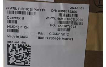 Lenovo 5CB1P01119 Tastatur inkl. Topcase ASM_BEL W21KG AGBL H