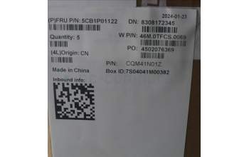 Lenovo 5CB1P01122 Tastatur inkl. Topcase ASM_CZE/SLK W21KGAGBL H
