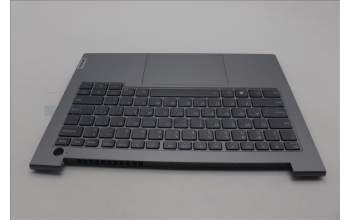 Lenovo 5CB1P01123 C-Cover with keyboard, English, Arctic Grey, Backlight, US