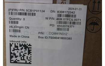 Lenovo 5CB1P01124 Tastatur inkl. Topcase ASM_EURO ENG W21KGAGBLH