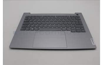 Lenovo 5CB1P01125 C-Cover with keyboard, French, Arctic Grey, Backlight, US