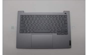 Lenovo 5CB1P01129 C-Cover with keyboard,Greek,Arctic Grey,Backlight