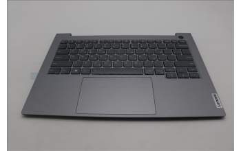 Lenovo 5CB1P01129 C-Cover with keyboard, Greek, Arctic Grey, Backlight, US