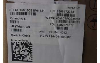 Lenovo 5CB1P01131 Tastatur inkl. Topcase ASM_HUN W21KG AGBL H