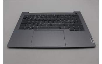 Lenovo 5CB1P01137 C-Cover with keyboard, Nordic, Arctic Grey, Backlight, UK