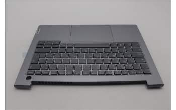 Lenovo 5CB1P01138 C-Cover with keyboard, Portuguese, Arctic Grey, Backlight, UK