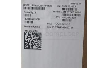 Lenovo 5CB1P01139 Tastatur inkl. Topcase ASM_RUS W21KG AGBL H