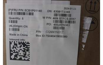 Lenovo 5CB1P01140 Tastatur inkl. Topcase ASM_SLV W21KG AGBL H