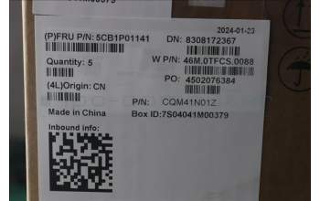 Lenovo 5CB1P01141 C-Cover with keyboard,Spanish,Arctic Grey,Backlight