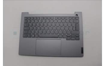 Lenovo 5CB1P01142 C-Cover with keyboard, Switzerland, Arctic Grey, Backlight, UK
