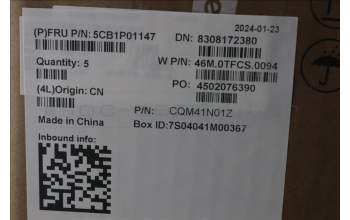 Lenovo 5CB1P01147 C-Cover with keyboard,Ukraine,Arctic Grey,Backlight