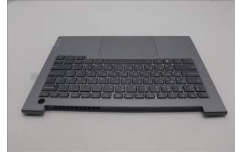 Lenovo 5CB1P01147 C-Cover with keyboard, Ukraine, Arctic Grey, Backlight, US
