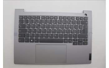 Lenovo 5CB1P01156 C-Cover with keyboard,French,Arctic Grey,Non_Backlight