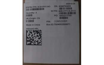 Lenovo 5CB1P01343 Tastatur inkl. Topcase ASM_ITA W21KG AGNBL H