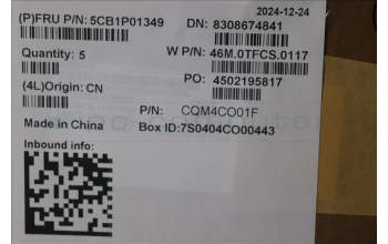 Lenovo 5CB1P01349 C-Cover with keyboard, Russian, Arctic Grey, Non_Backlight