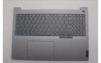 Lenovo 5CB1P01364 C-Cover with keyboard, English, Arctic Grey, Backlight, US